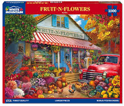 White Mountain - Fruits et fleurs, 1000 - 1000 PIÈCES - WHITE MOUNTAIN