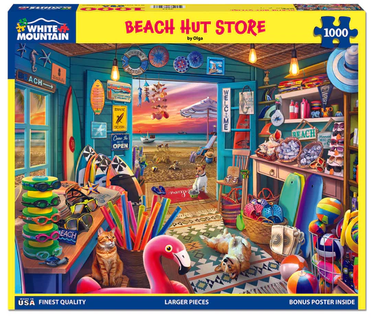 White Mountain - Magasin de Plage, 1000 - 1000 PIÈCES - WHITE MOUNTAIN