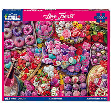 White Mountain - Gourmandises d'amour - 1000 PIÈCES - WHITE MOUNTAIN