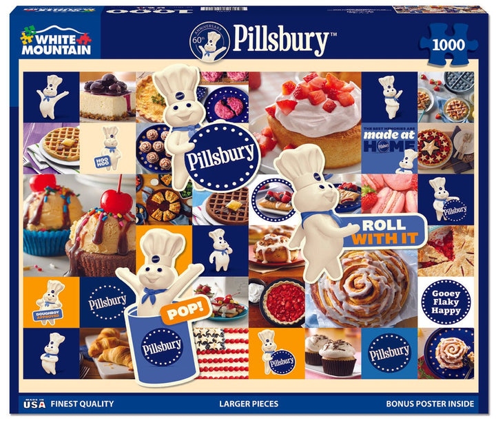 White Mountain - Pillsbury, 1000 - 1000 PIÈCES - WHITE MOUNTAIN