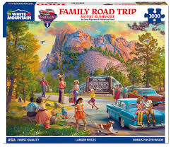 White Mountain - Family road trip, 1000 - 1000 PIÈCES - WHITE MOUNTAIN