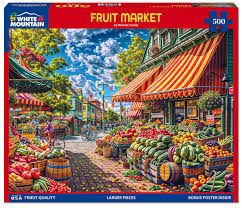 White Mountain - Marché de fruit, 500 - 999 PIECES ET MOINS - WHITE MOUNTAIN