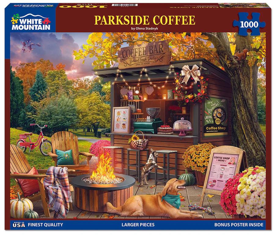White Mountain - Cafe du bord du parc - 1000 PIÈCES - WHITE MOUNTAIN