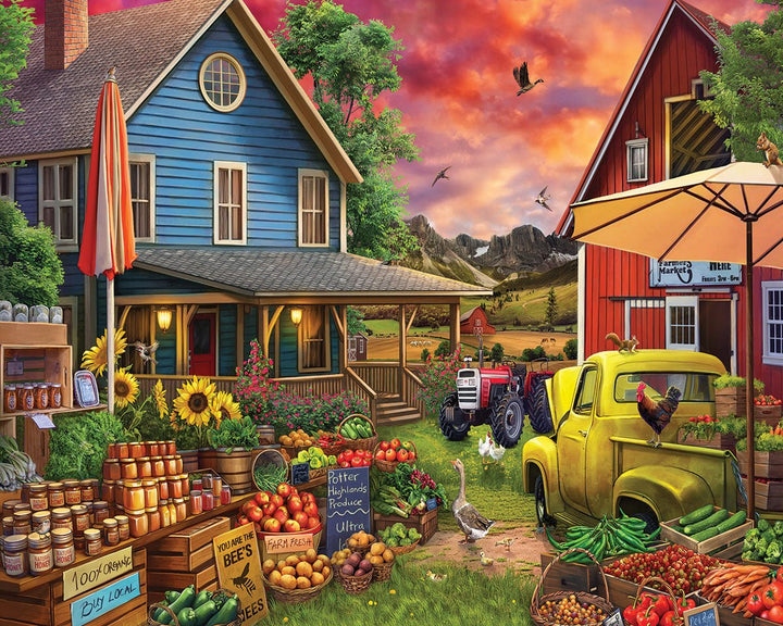 White Mountain - Honey Farm, 1000 - 1000 PIÈCES - WHITE MOUNTAIN