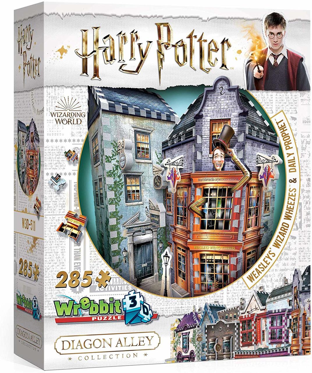 CASSE-TÊTE 3D WEASLEY FARCES SORCIERS - CASSE-TÊTE ADULTES - WREBBIT