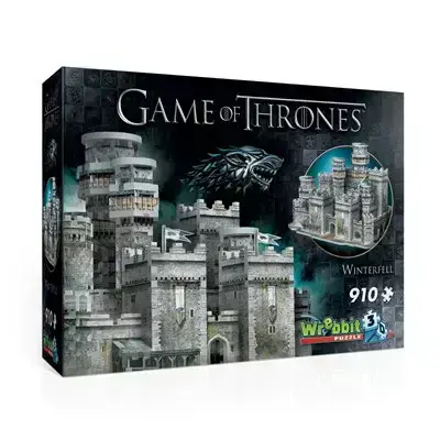 CASSE-TÊTE 3D WINTERFELL - CASSE-TÊTE ADULTES - WREBBIT