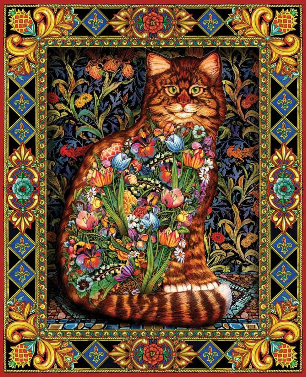 WHITE MOUNTAIN - TAPESTRY CAT 1000 - 1000 PIÈCES - WHITE MOUNTAIN