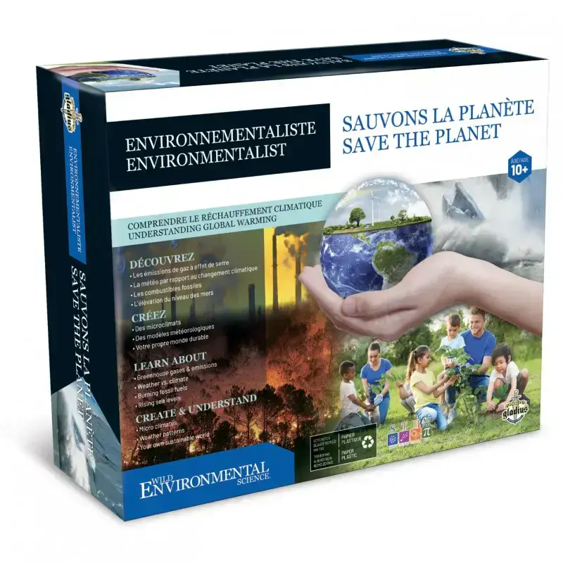 ENS. DE SCIENCE - SAUVONS LA PLANETE - JEUX DE SCIENCE - EDITIONS GLADIUS