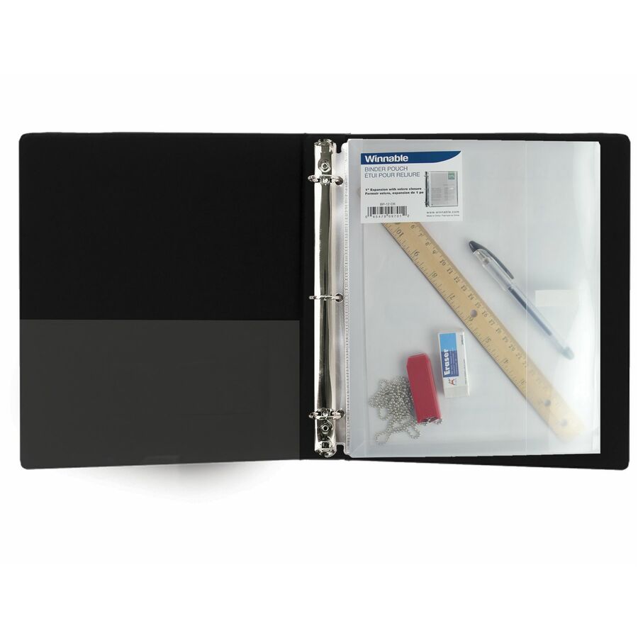 ENVELOPPE PLASTIQUE 3 TROUS ASST. - CLASSEMENT & RANGEMENT - MICROSOFT